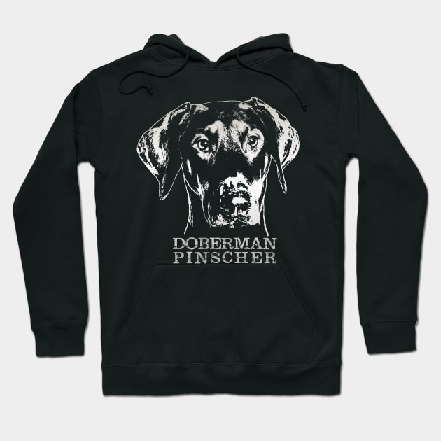 Doberman Pinscher - Dobermann Hoodie by Nartissima